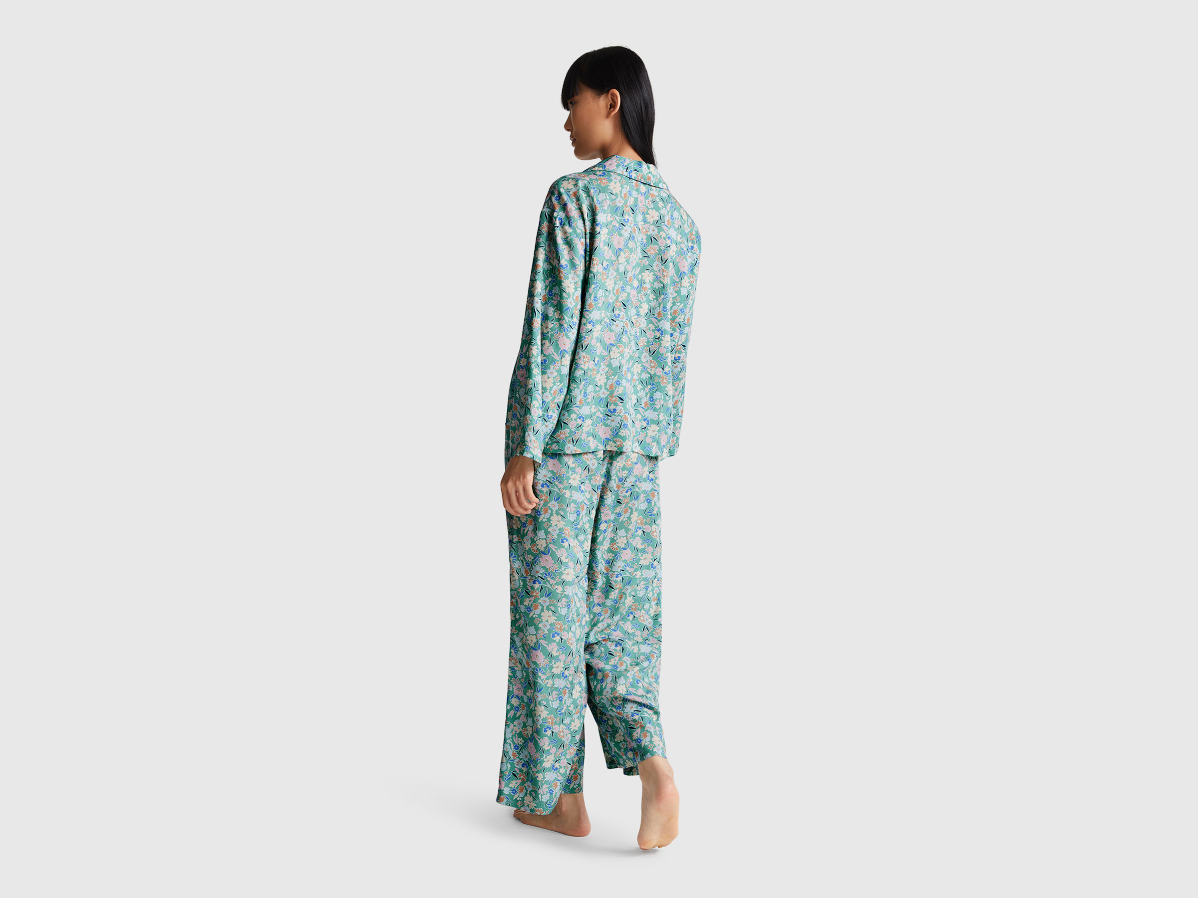 PYJAMA(JACKET+TROUSE Women image number 2